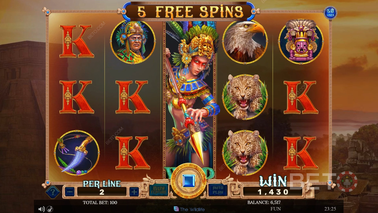 Ацтек заклинание Преглед от BETO Slots