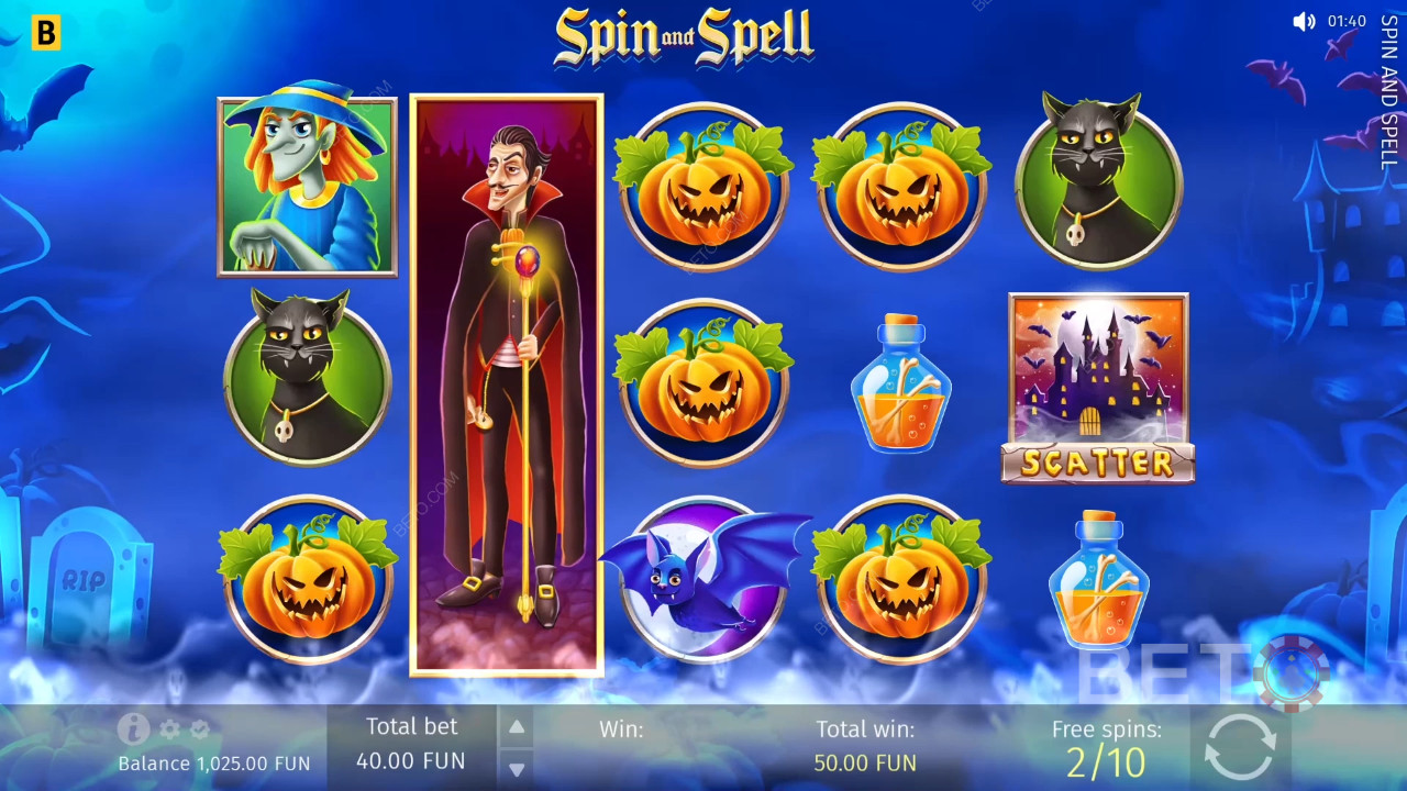 Преглед на Spin and Spell от BETO Slots