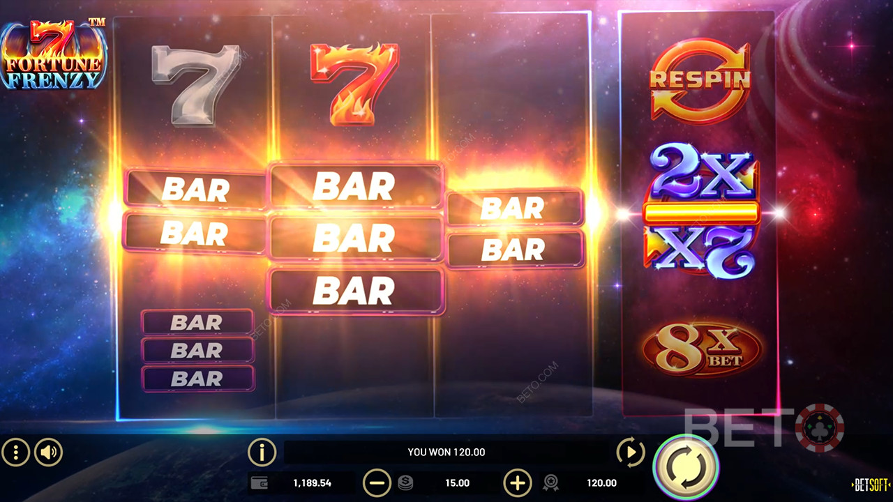 7 Fortune Frenzy Преглед от BETO Slots