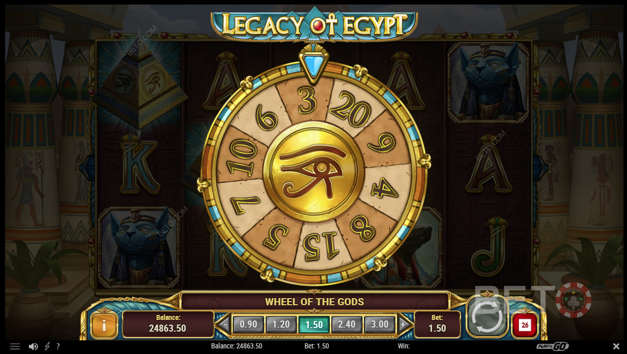 Специална функция в Legacy Of Egypt