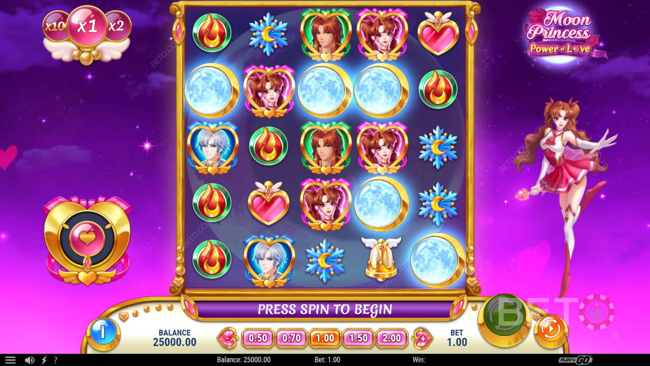 Moon Princess Power of Love Преглед от BETO Slots