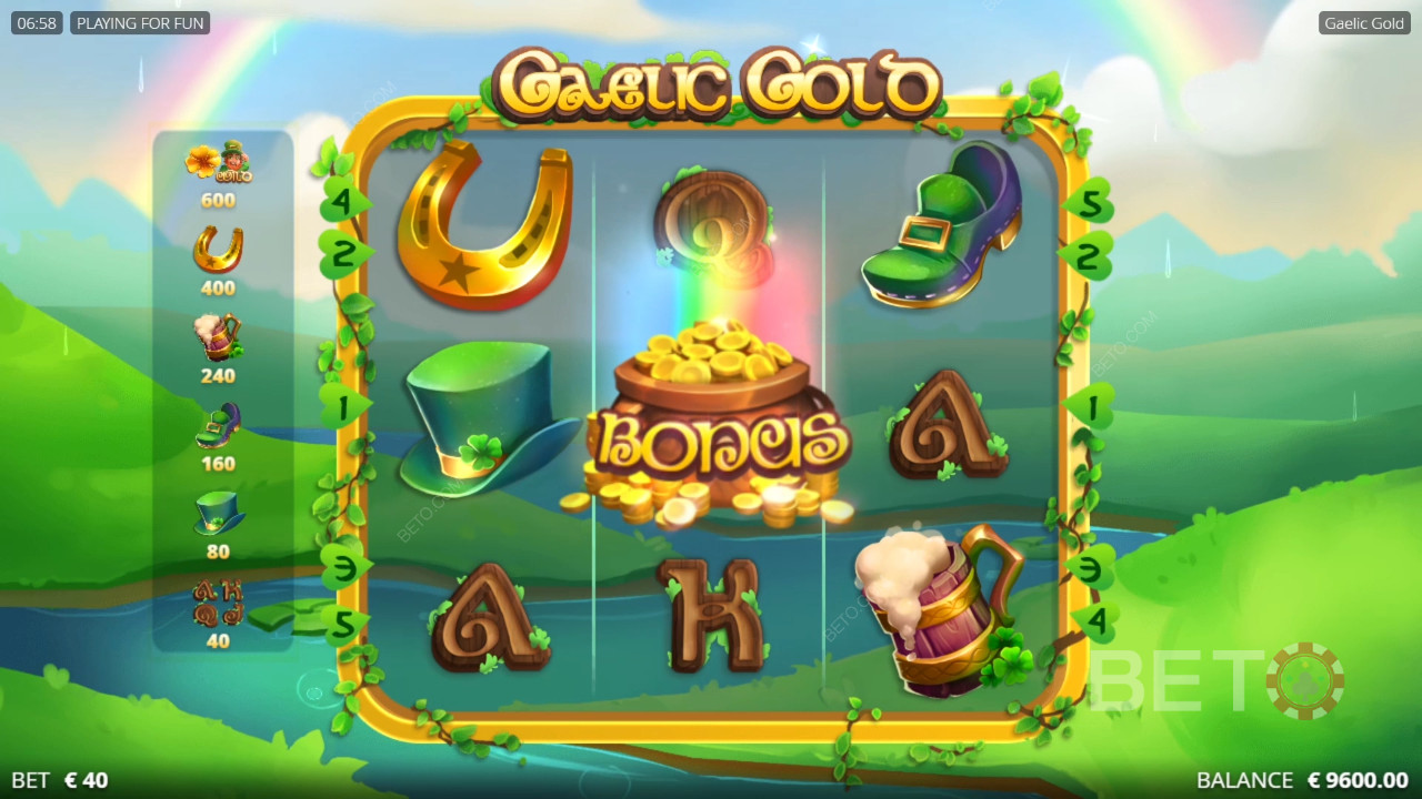 Gaelic Gold Преглед от BETO Slots