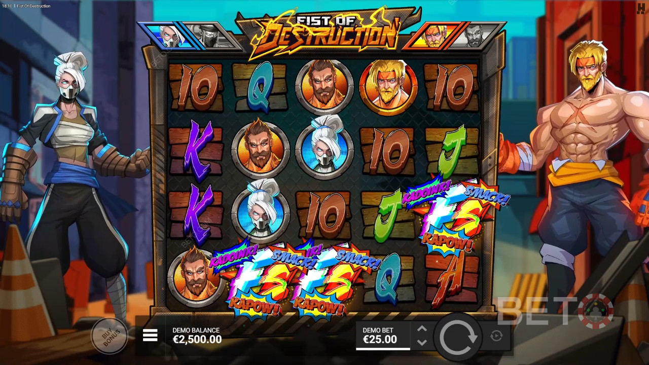 Юмрук на унищожението Преглед от BETO Slots