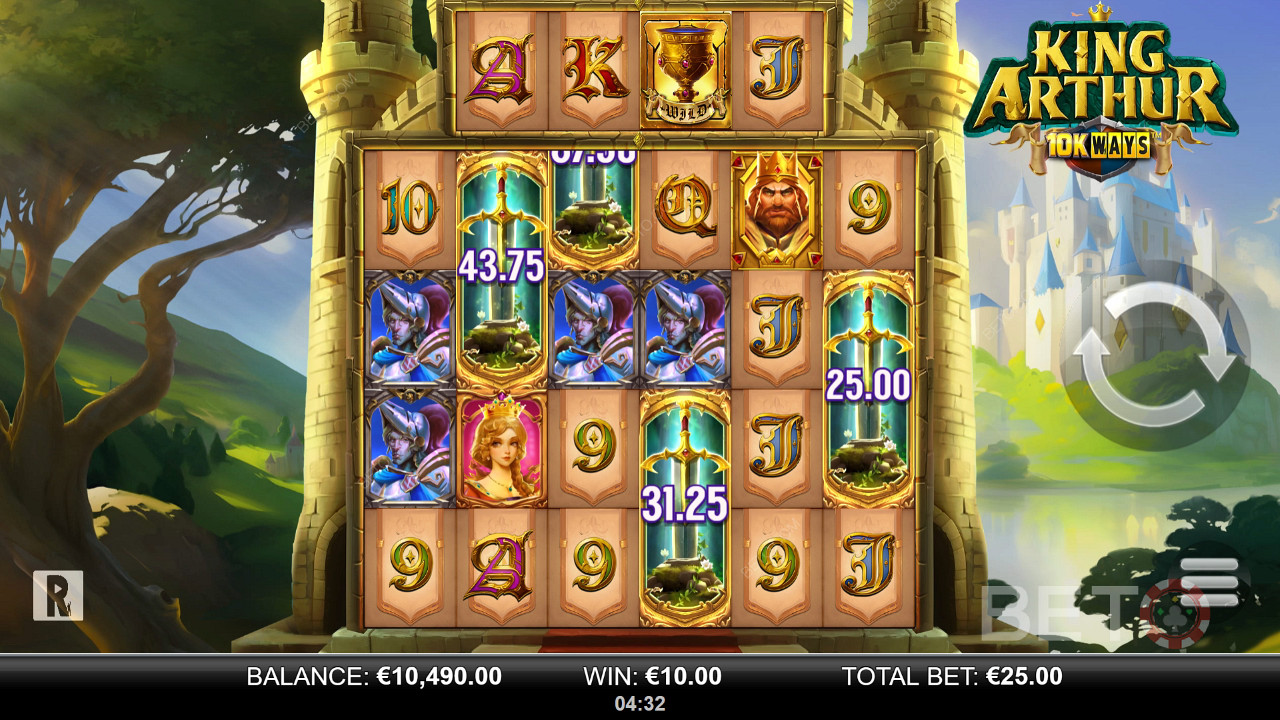 King Arthur 10k Ways Играй Безплатно