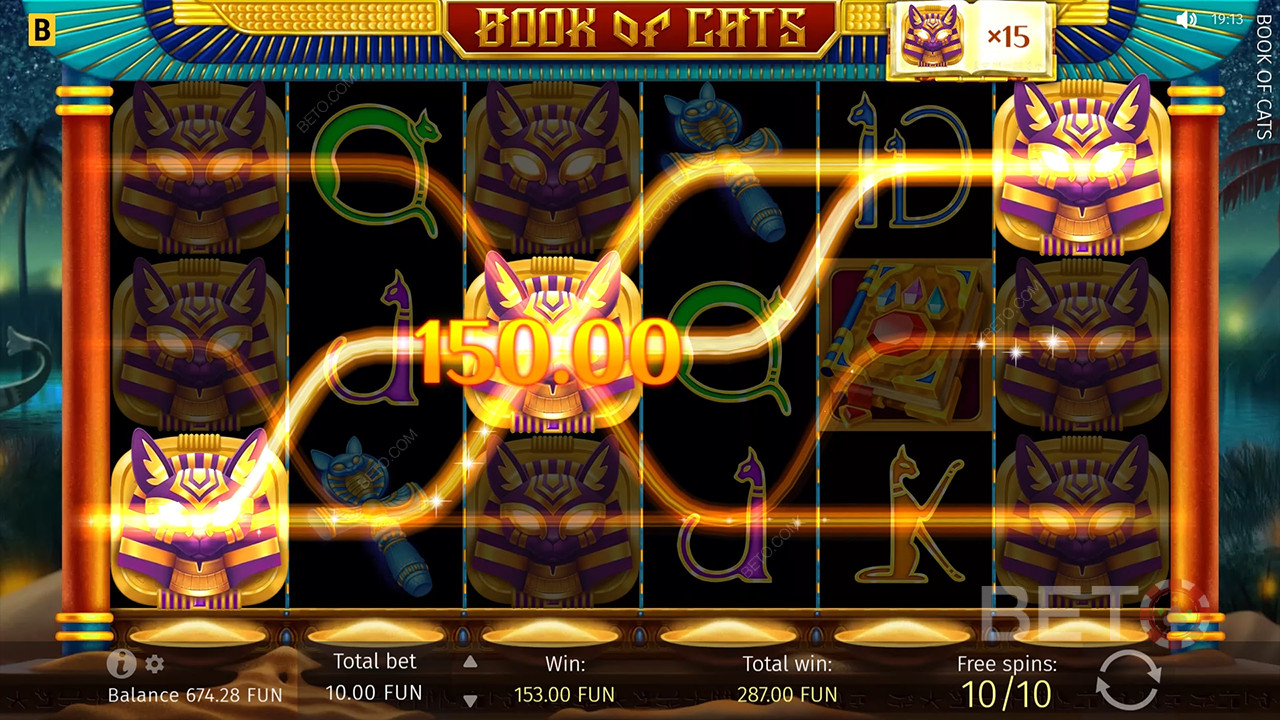 Книга на котките Преглед от BETO Slots