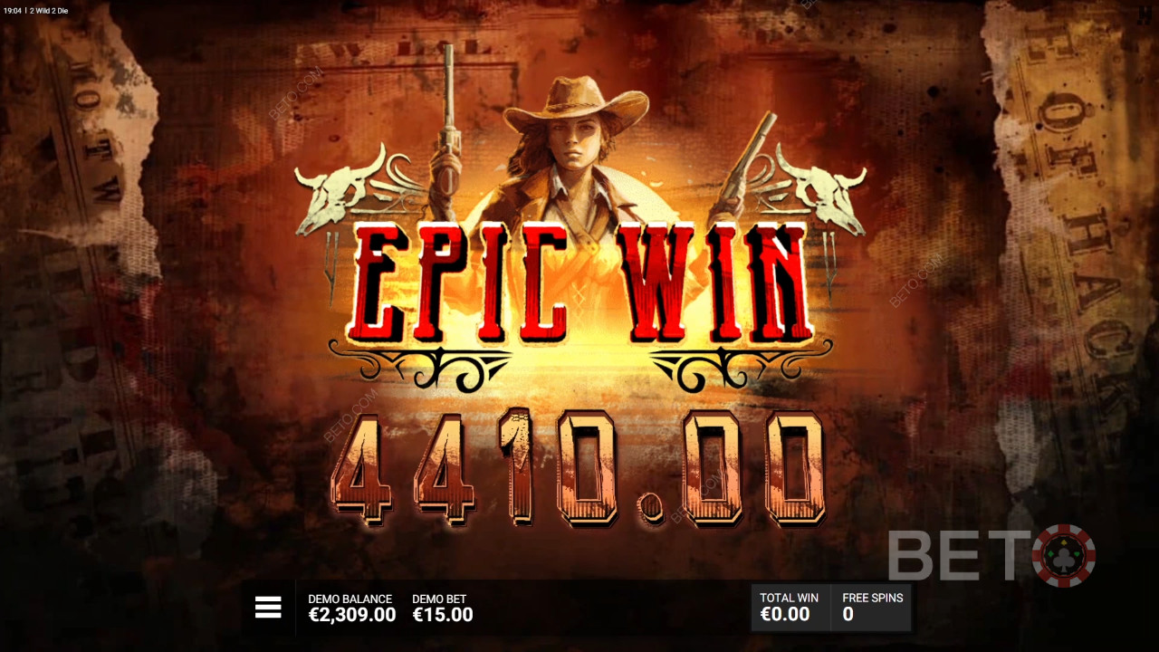 Спечелете 15 000x залога си в слота 2 Wild 2 Die!
