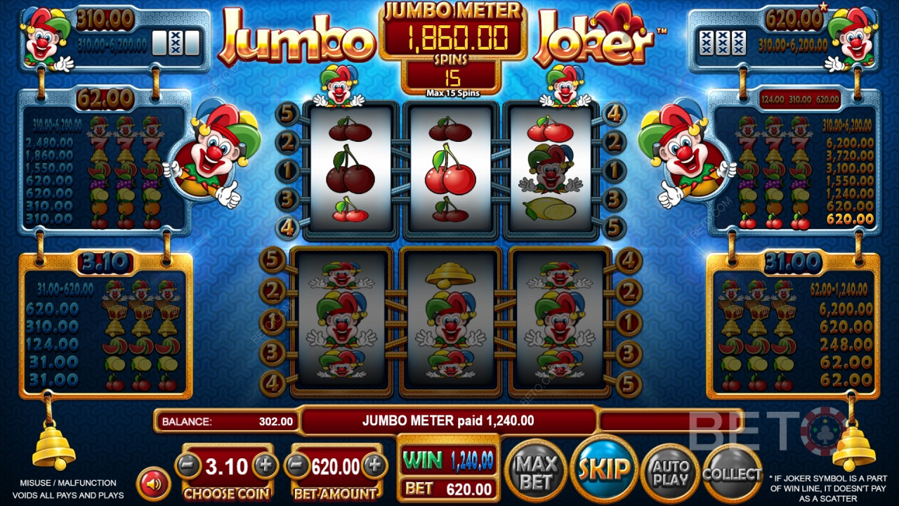 Jumbo Joker Преглед от BETO Slots