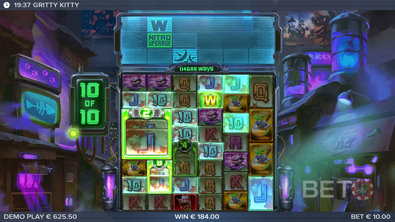 Gritty Kitty of Nitropolis Играй Безплатно