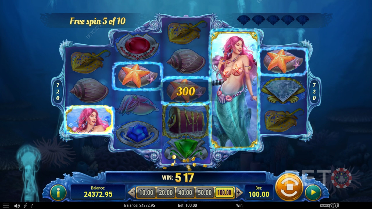 Преглед на русалка диамант от BETO Slots