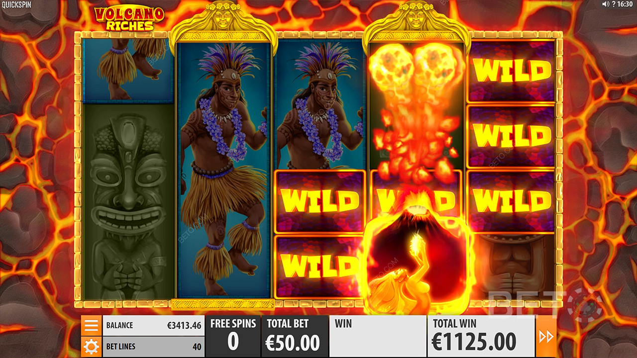 Volcano Riches Преглед от BETO Slots