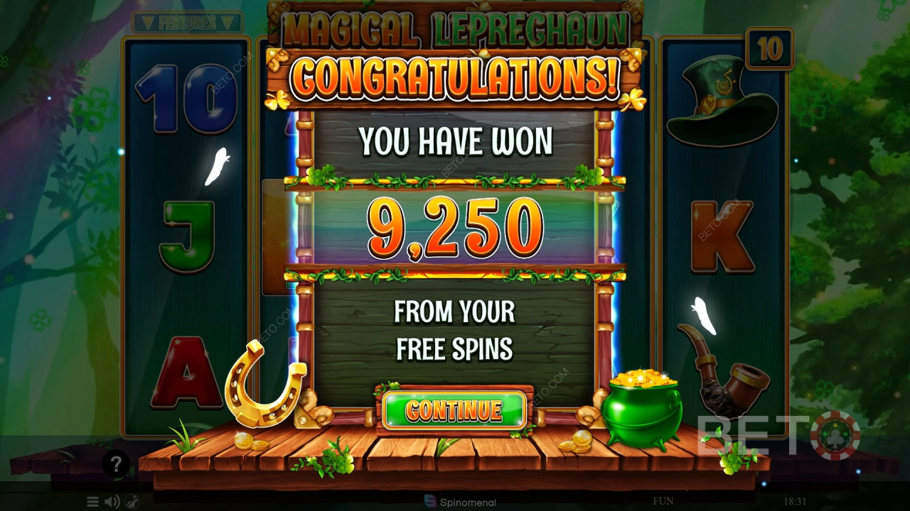 Спечелете 2 000x залога си в слота Magical Leprechaun!