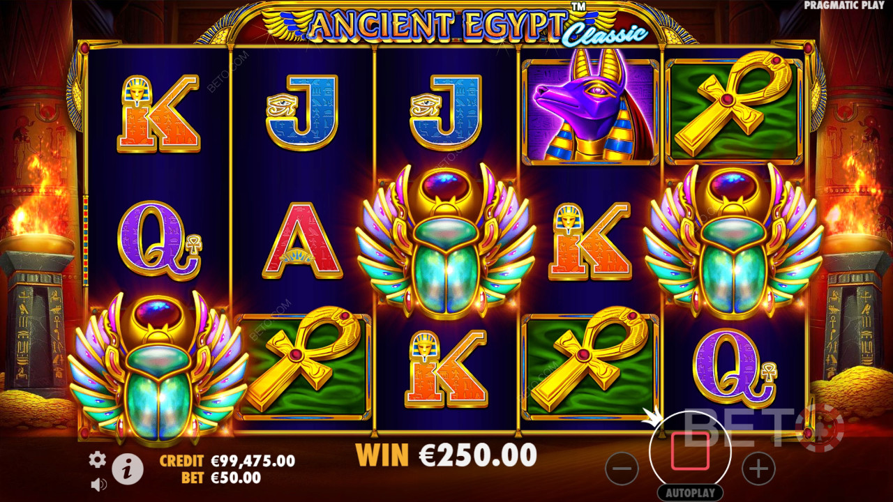 Древен Египет Classic Преглед от BETO Slots