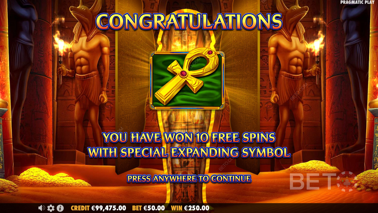 Спечелете 5 000x залога си в Ancient Egypt Classic Slot Online!