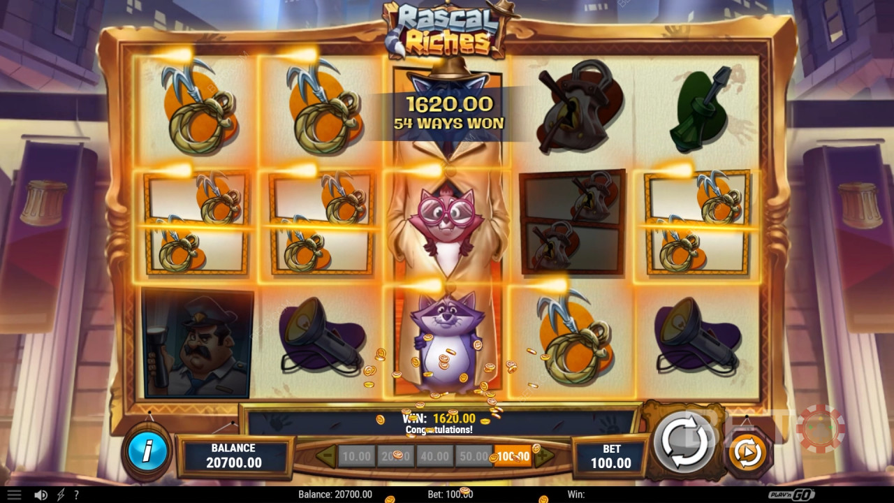 Rascal Riches Преглед от BETO Slots
