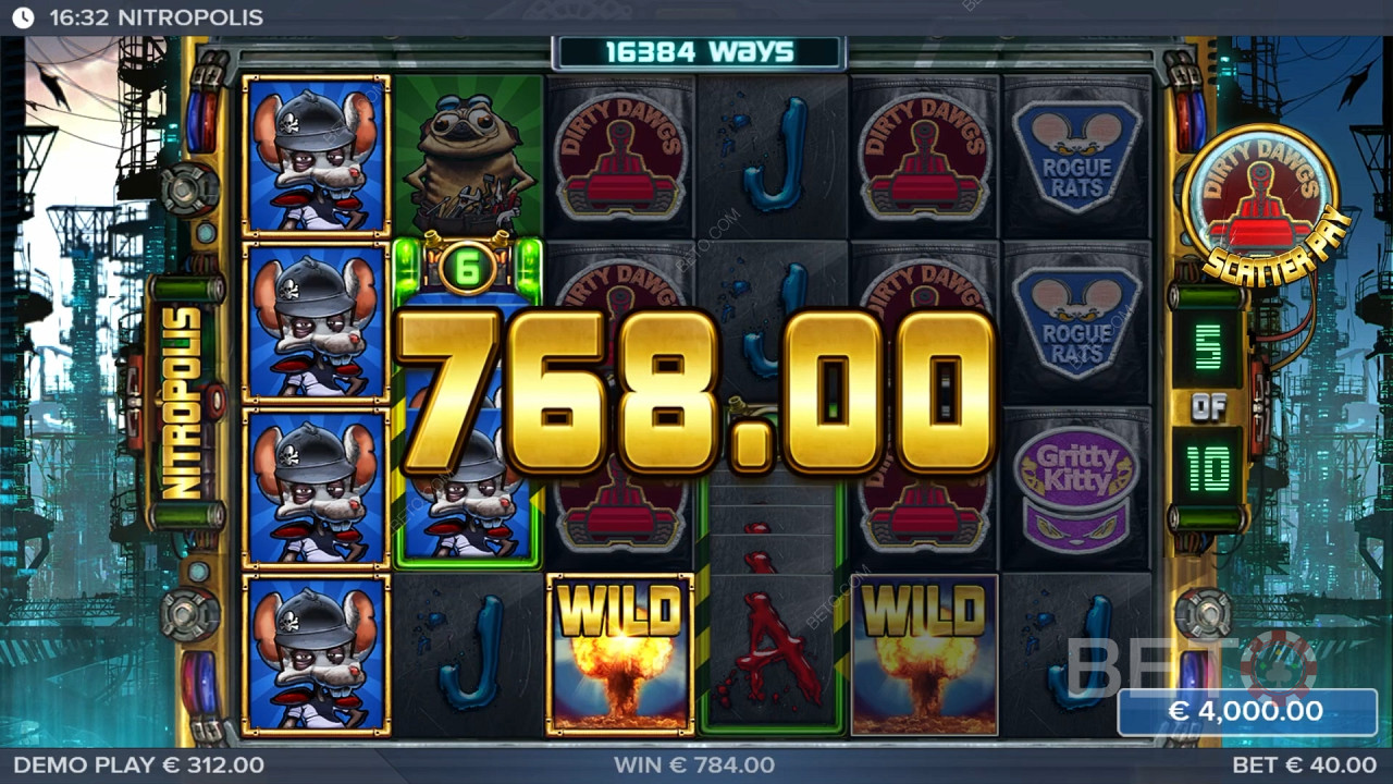 Nitropolis Преглед от BETO Slots