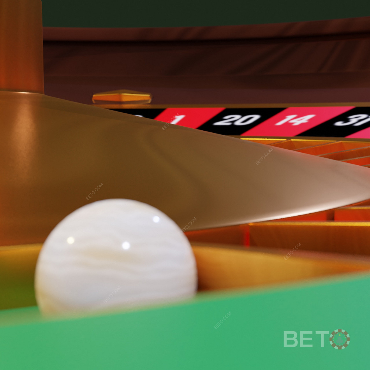 Рулеткова топка - как влияе на вашата игра в казиното на живо