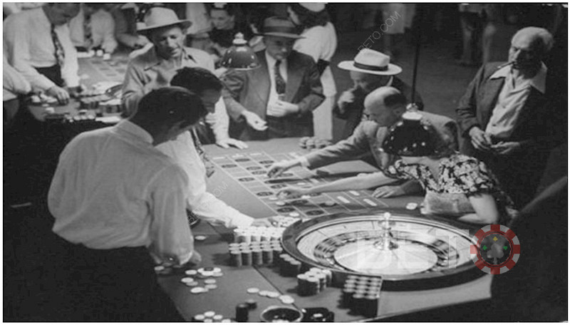 В холивудските филми има много сцени с казина, които включват игри на рулетка.