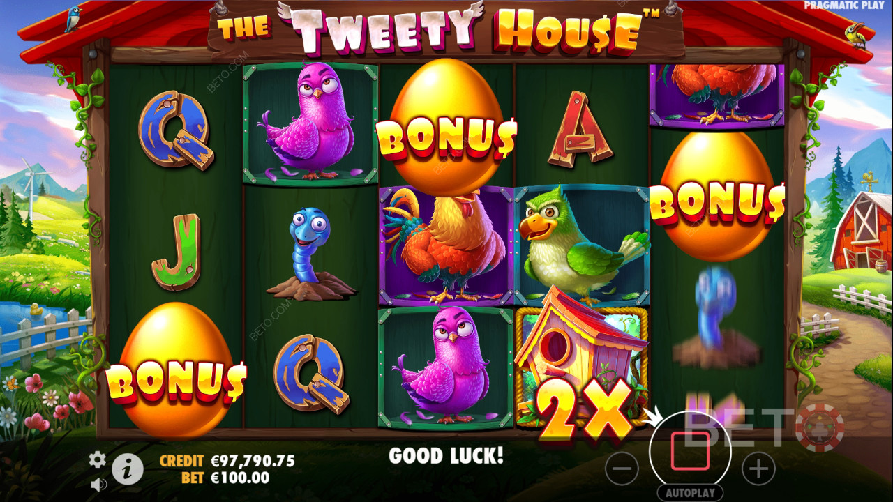 The Tweety House Преглед от BETO Slots