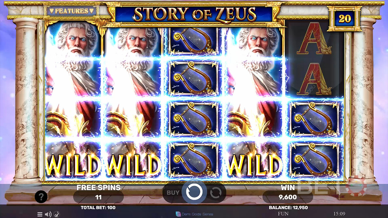 История на Зевс Преглед от BETO Slots