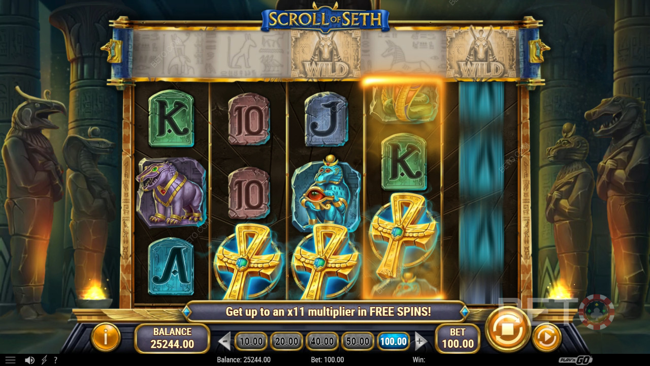 Преглед на Scroll of Seth от BETO Slots