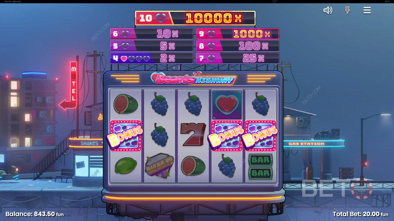 Преглед на Hearts Highway от BETO Slots