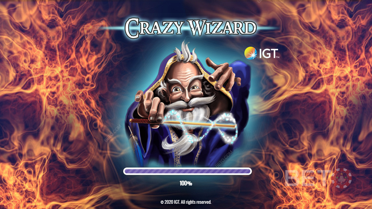 Навлезте в света на магьосниците и магиите - Crazy Wizard слот от IGT
