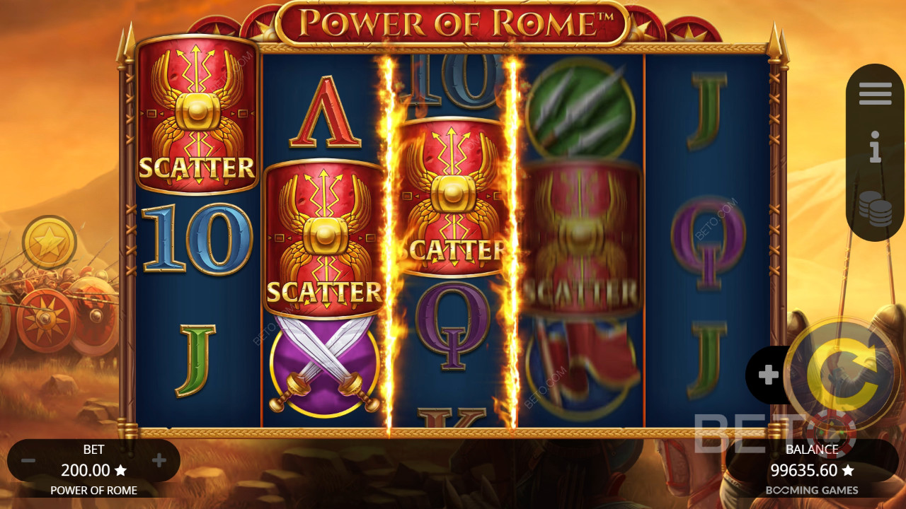 Power of Rome Преглед от BETO Slots