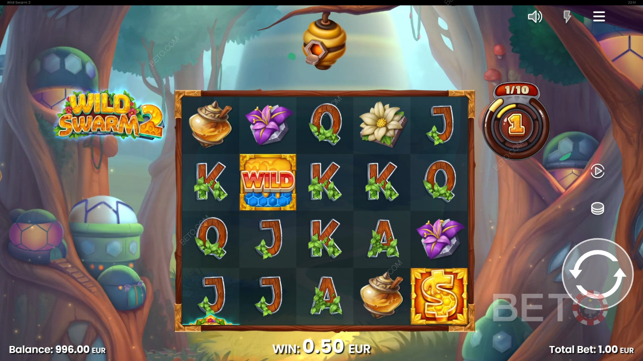 Спечелете 10 000x залога си в слота Wild Swarm 2