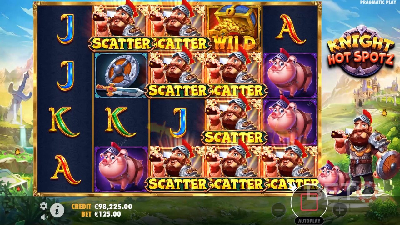 Knight Hot Spotz Преглед от BETO Slots