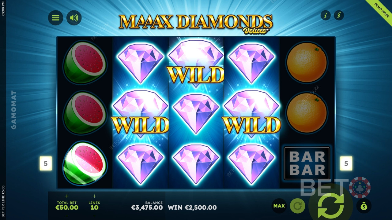 Преглед на Maaax Diamonds Deluxe от BETO Slots