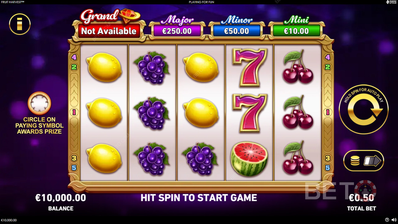 Спечелете 1250x залога си във видео слота Fruit Harvest!