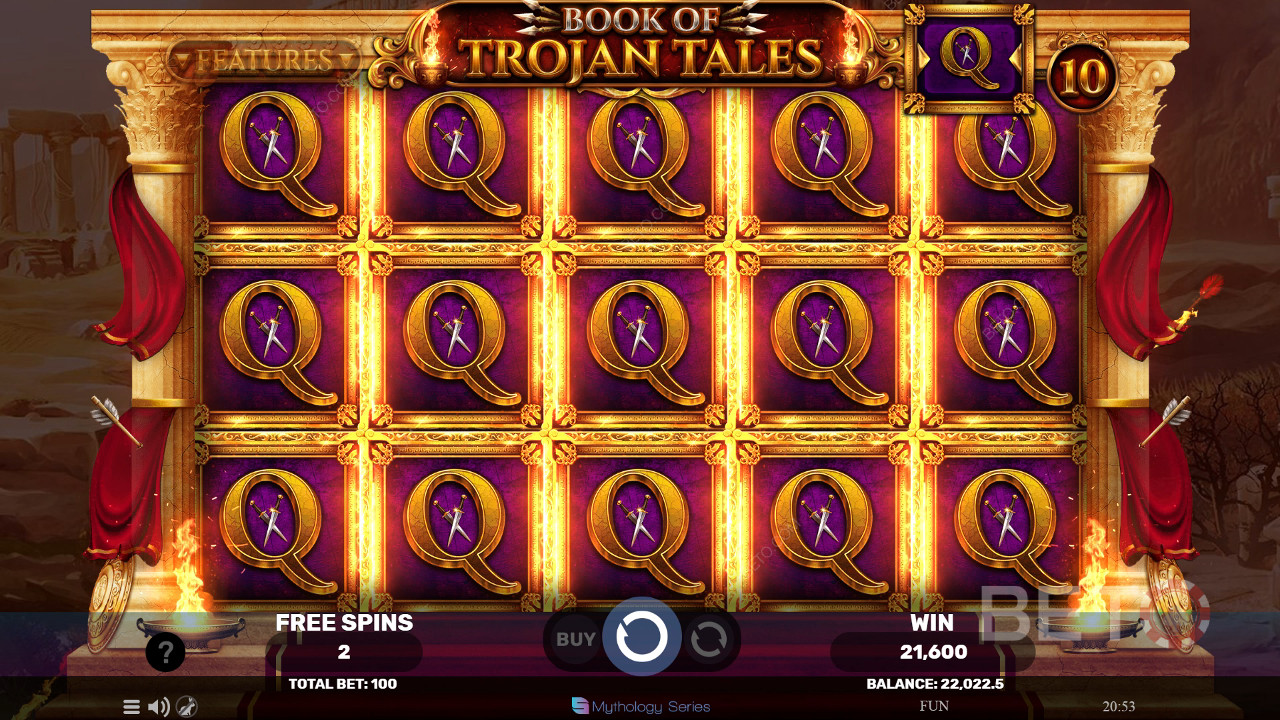 Книгата на троянските приказки Преглед от BETO Slots