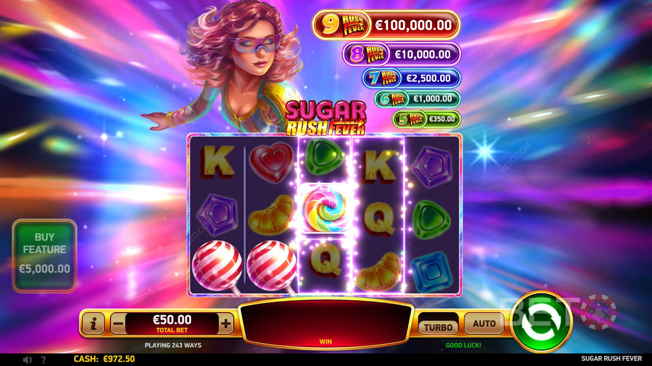 Как се играе Sugar Rush Fever на RubyPlay