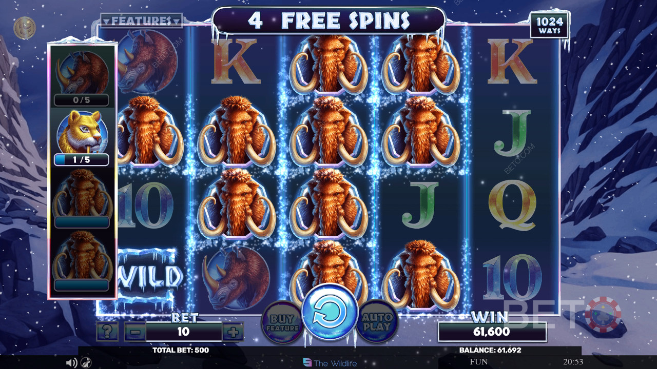 Преглед на Mammoth Rampage от BETO Slots