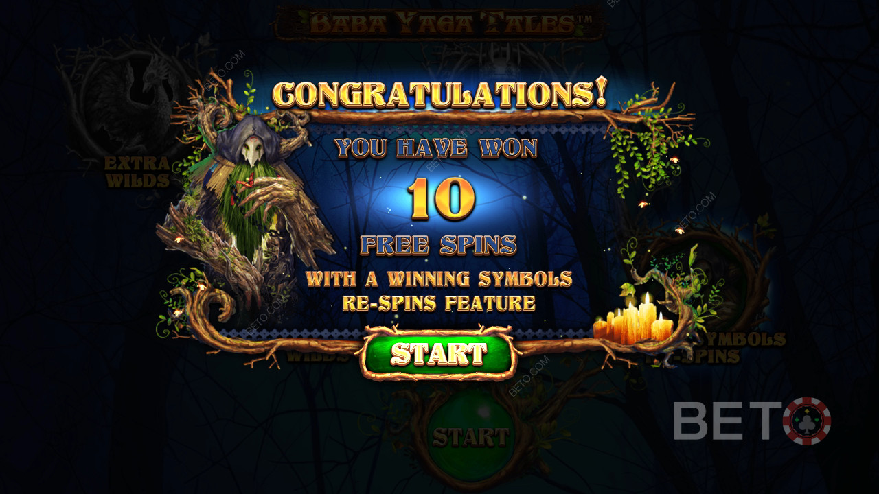 Спечелете 1000x залога си в слота Baba Yaga Tales Online!