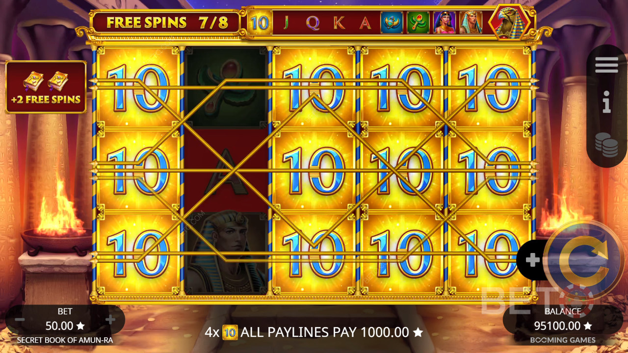Тайната книга на Амун Ra Преглед от BETO Slots