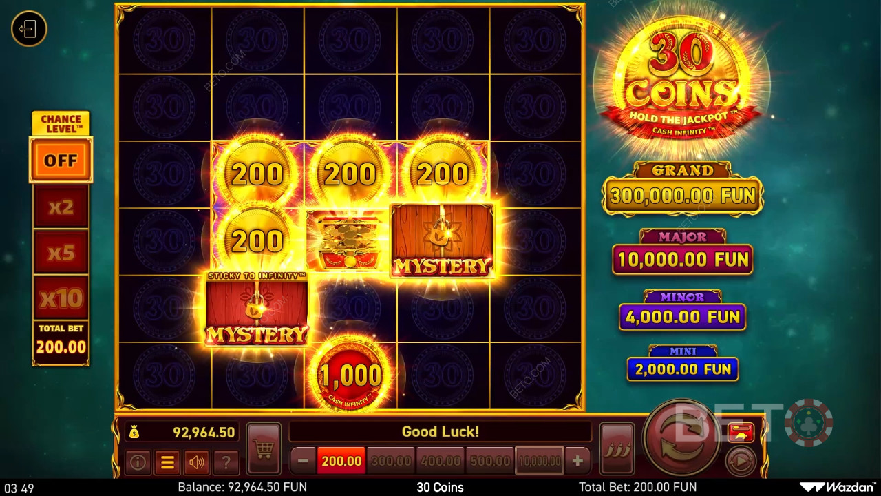 30 Монети Преглед от BETO Slots