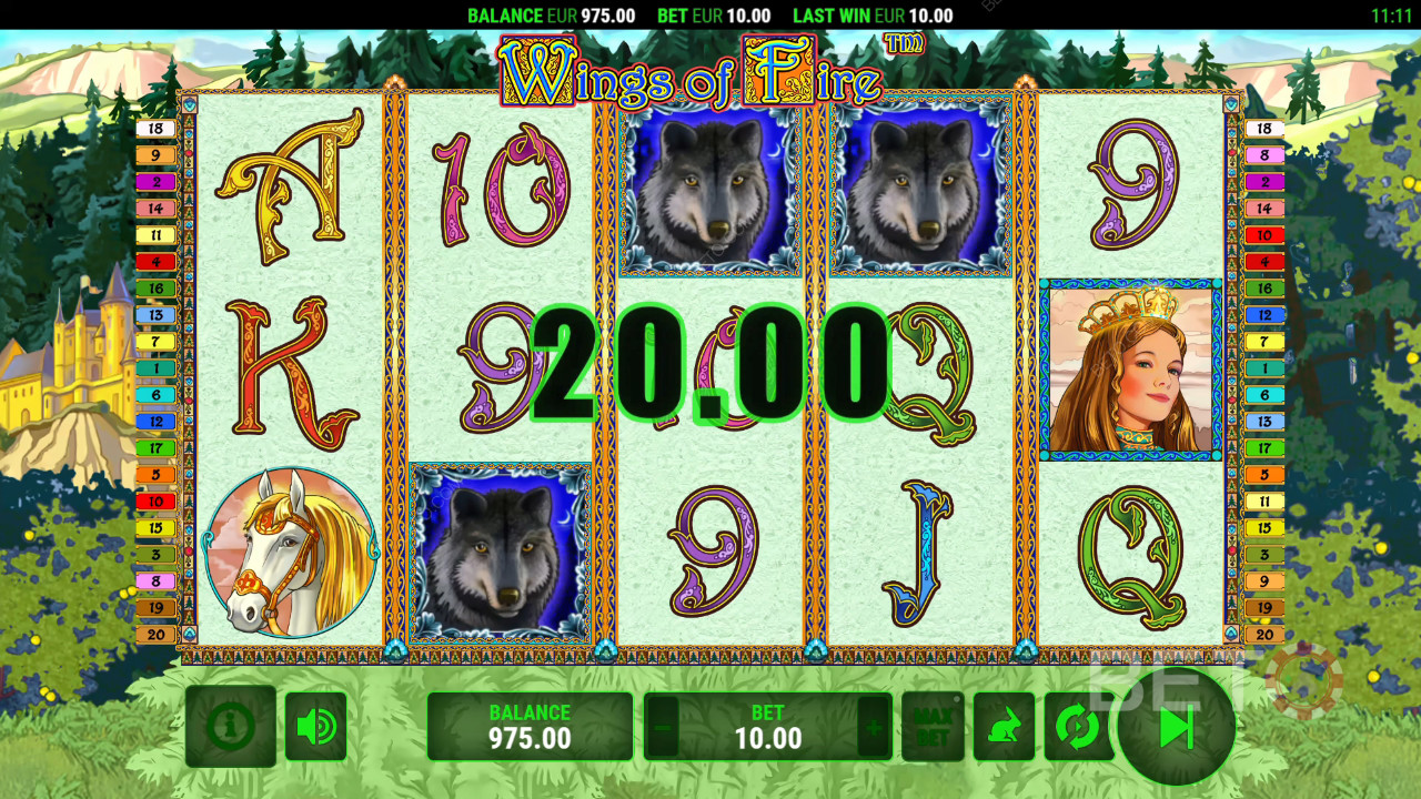 Wings of Fire Преглед от BETO Slots