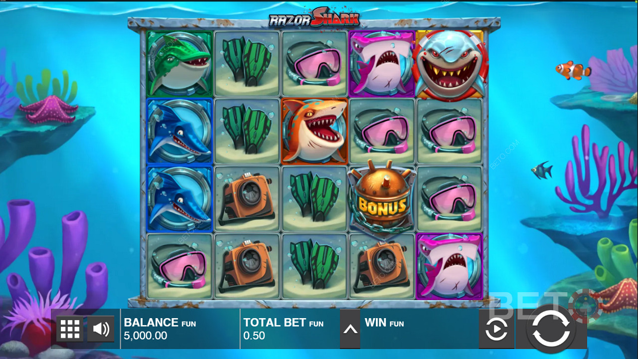 Push Gamingна Razor Shark слот машина