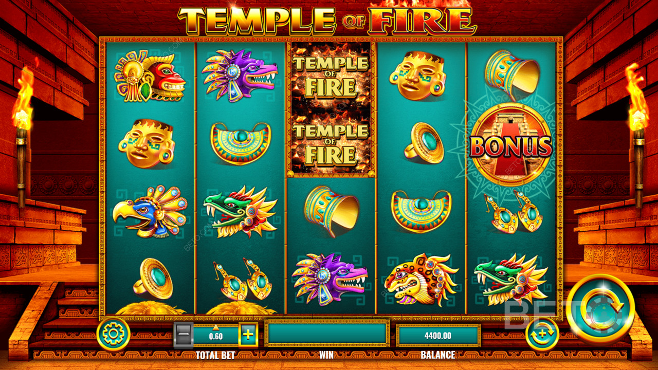 Temple of Fire видео слот
