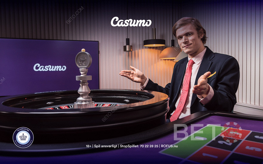 Играйте казино на живо и печелете в рулетката с Casumo