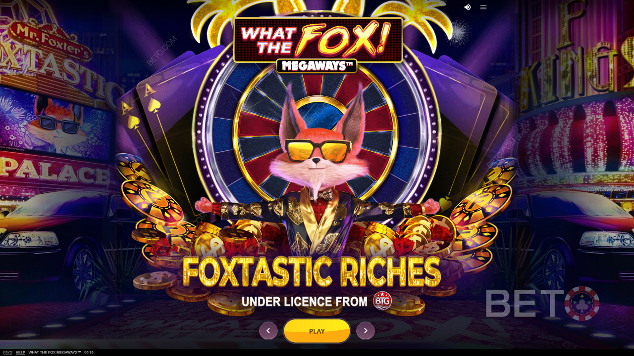 Стартиране на луксозната игра What The Fox Megaways
