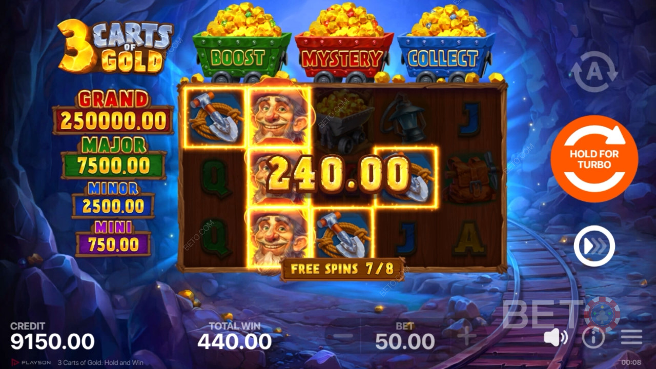 Тема и дизайн: Goldmine Adventure