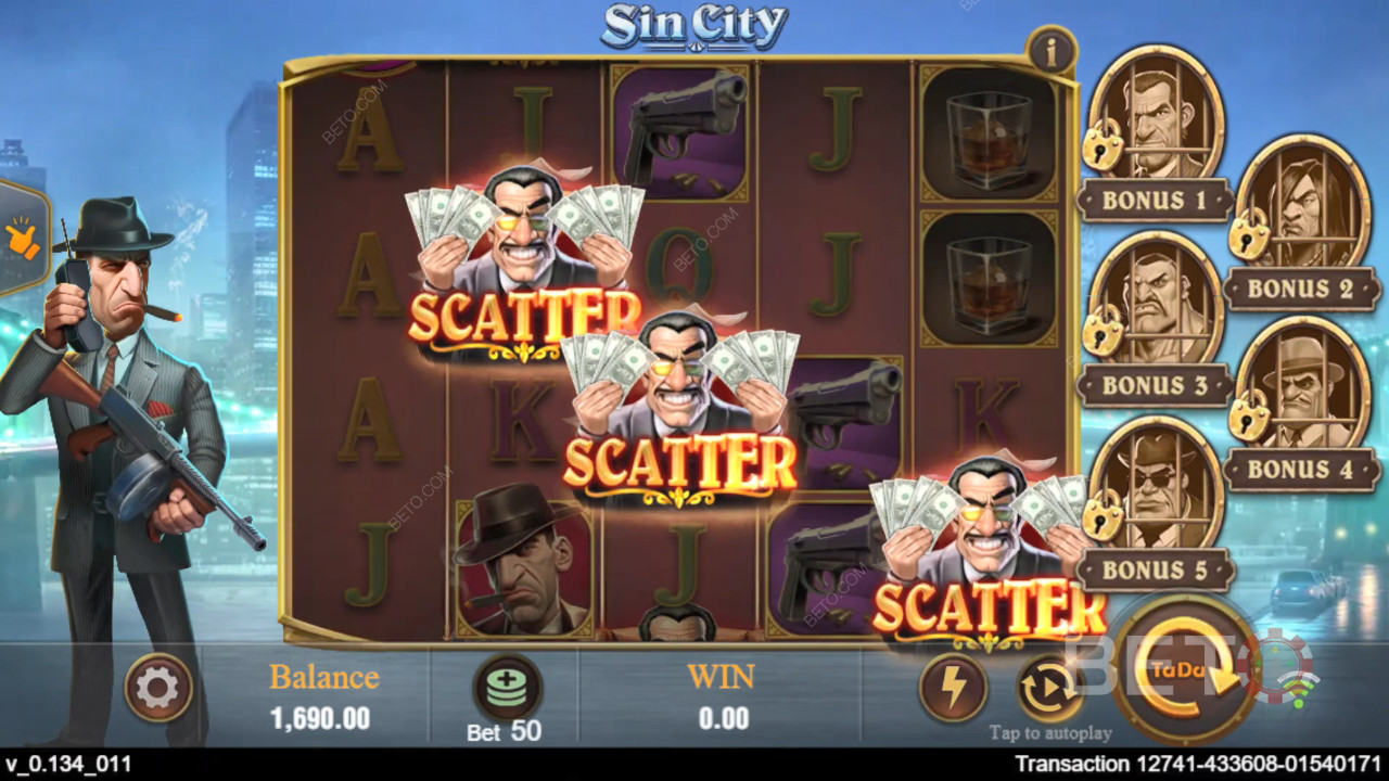 Sin City Преглед от BETO Slots