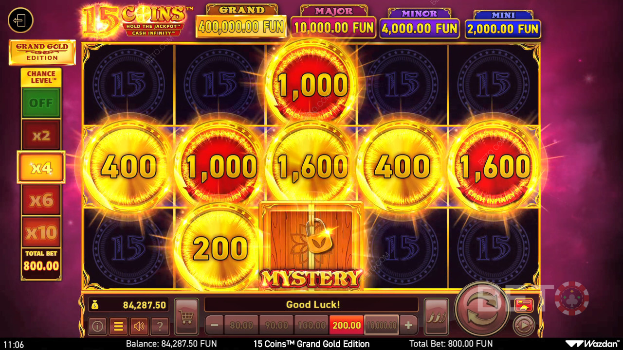 15 Монети Grand Gold Edition Преглед от BETO Slots