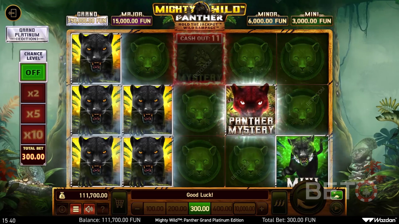 Mighty Wild: Panther Grand Platinum Edition Преглед от BETO Slots