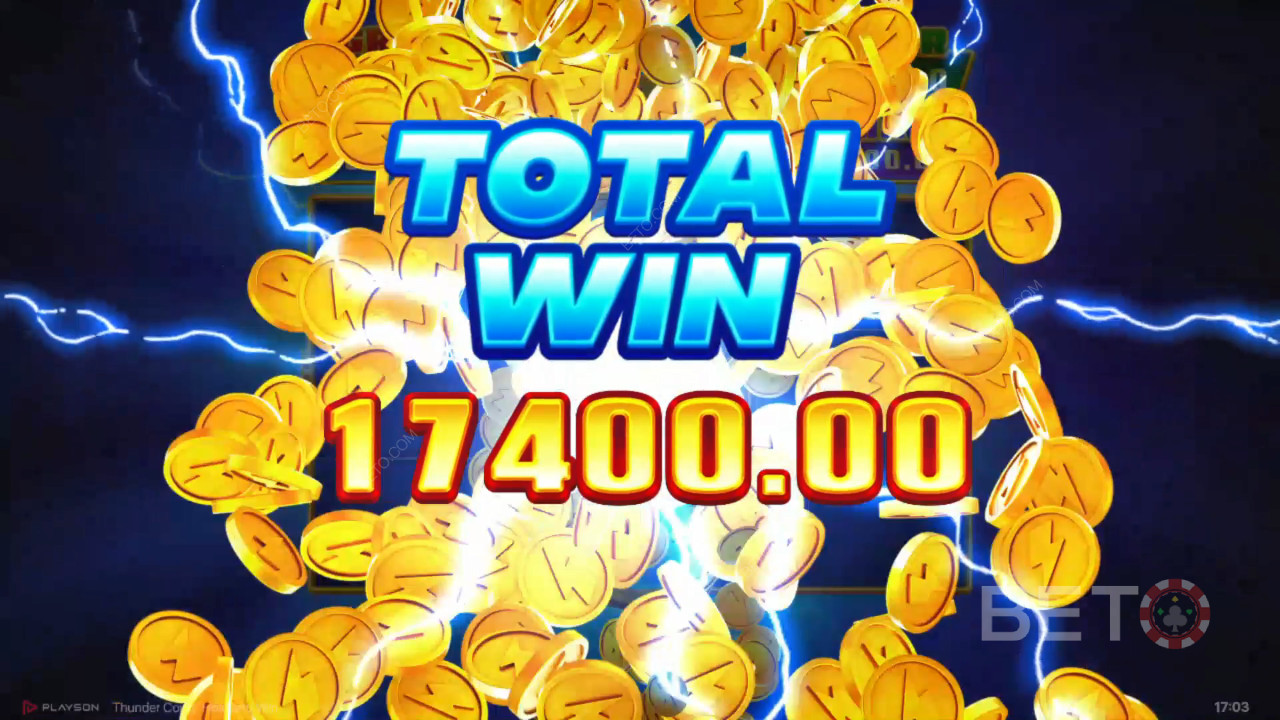 Спечелете 5,150x залога си в онлайн слота Thunder Coins!