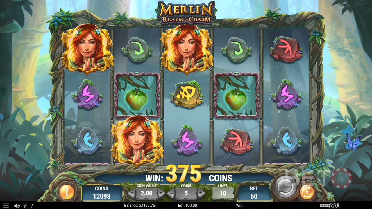 Merlin Realm of Charm Преглед от BETO Slots