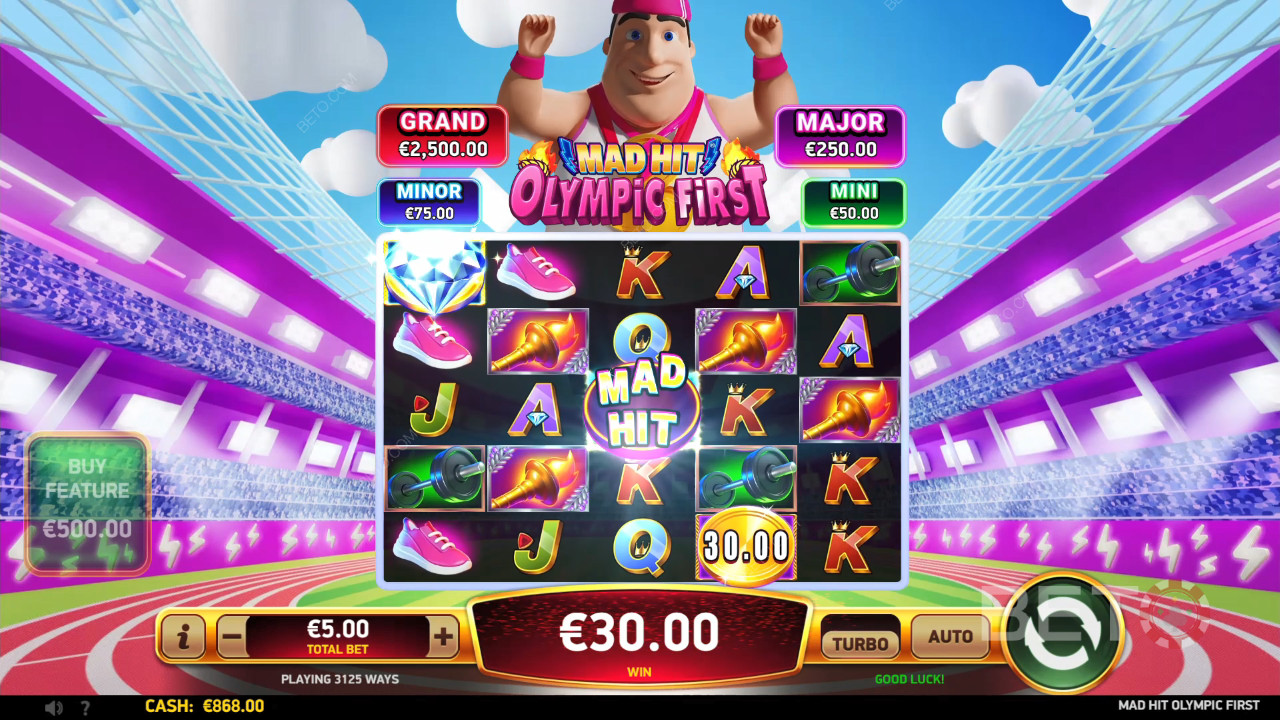 Mad Hit Олимпийски Първи преглед от BETO Slots