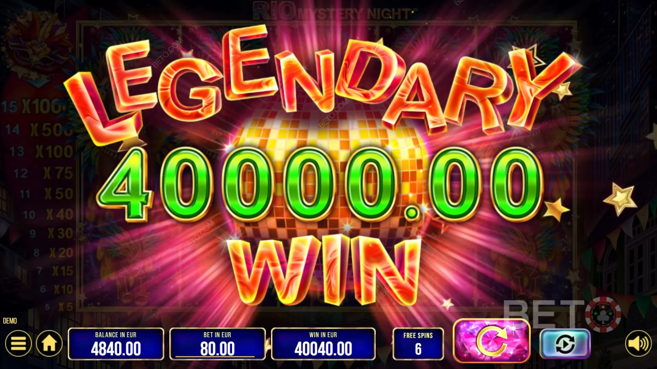 Rio Mystery Night Преглед от BETO Slots